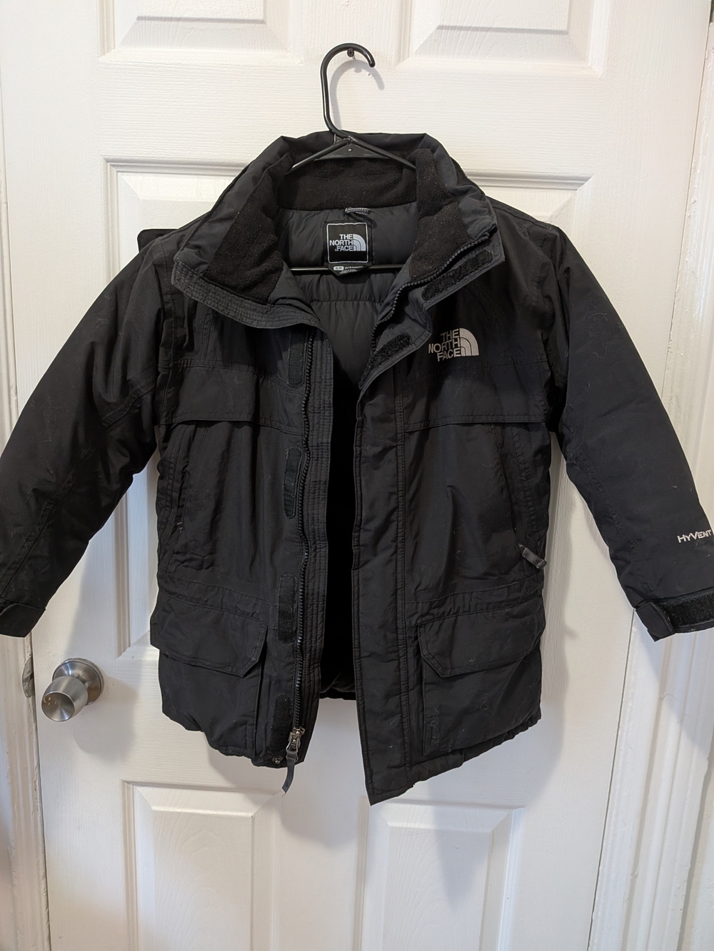 The North Face Kids' Black Insulated Winter Jacket